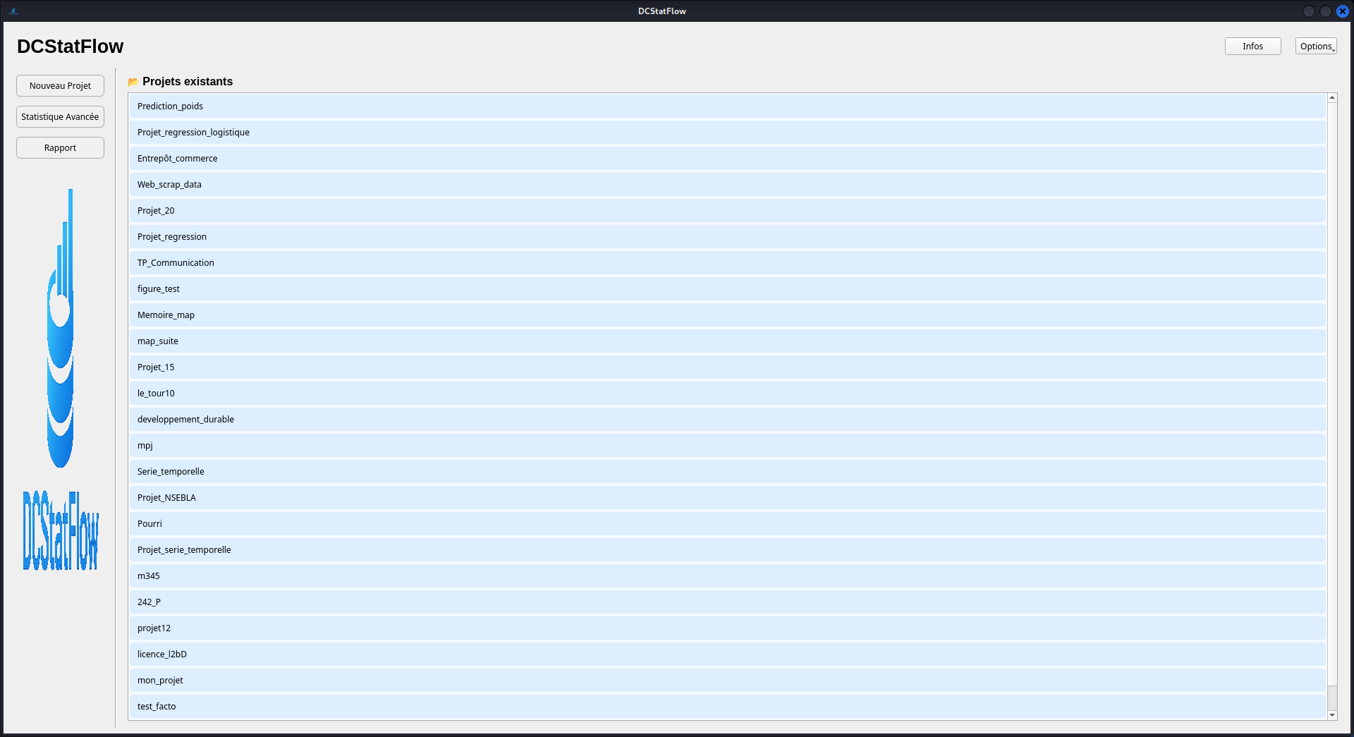 Importation des données